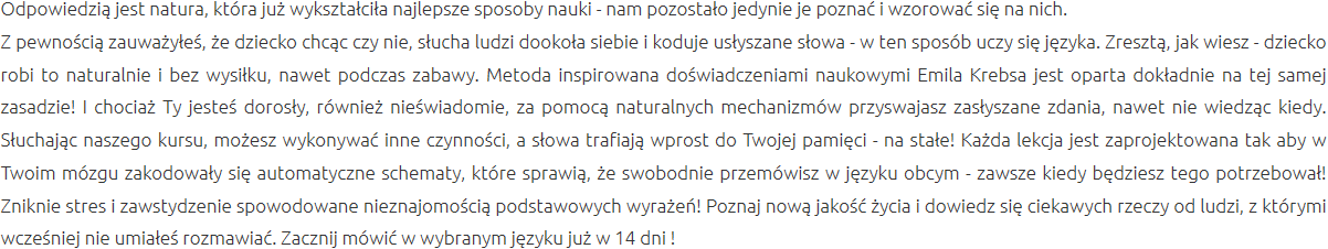 Efektywna Metoda Nauki Kartuzy